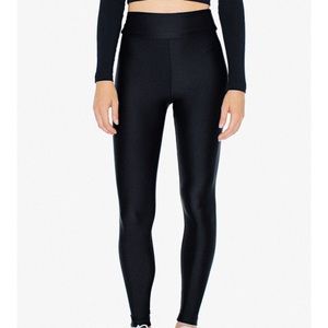 American Apparel Nylon Tricot High Waist Legging